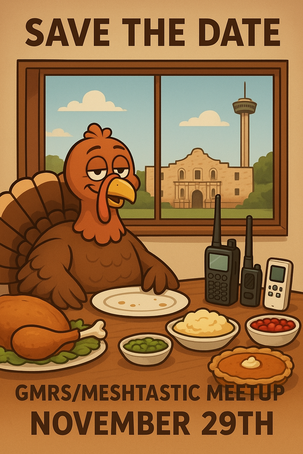 Join us this weekend! November Meetup